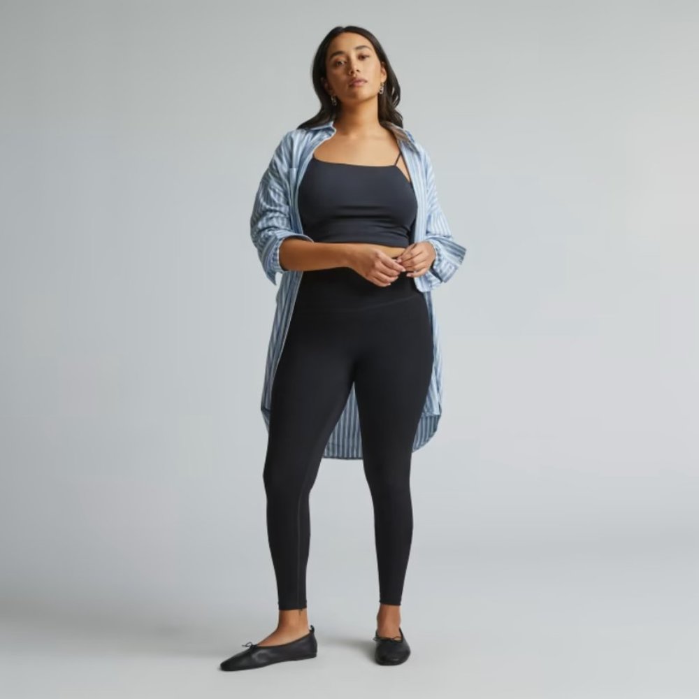 Everlane The Perform Legging Ankle Length Black Size Small High-Waist